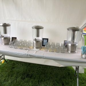 5 Gal Insulated Cold Beverage Dispenser, Event Banquet Reception Rental